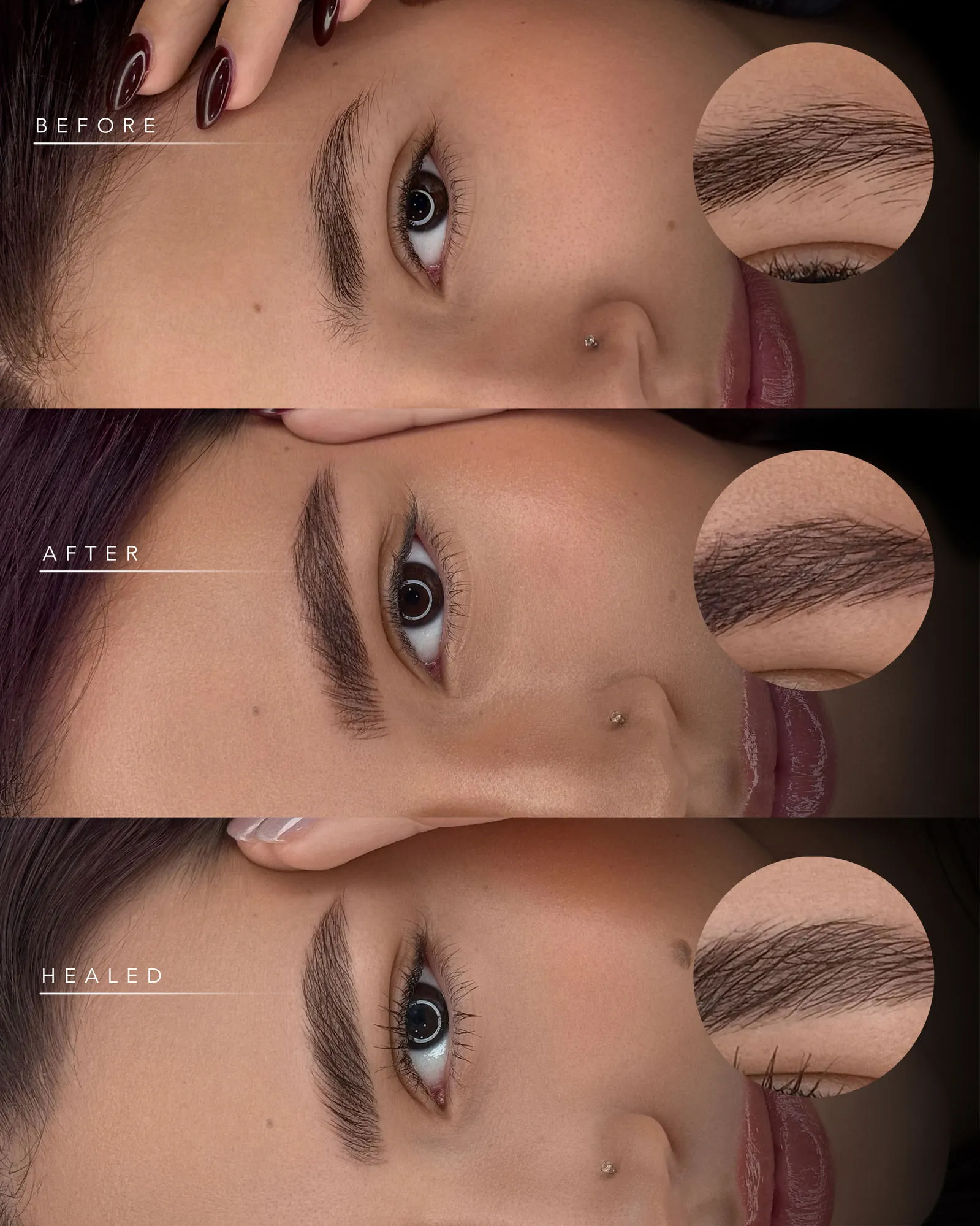 Hyperrealistic Nano Strokes brows by Mily Ajo at Dermabless, photo 7