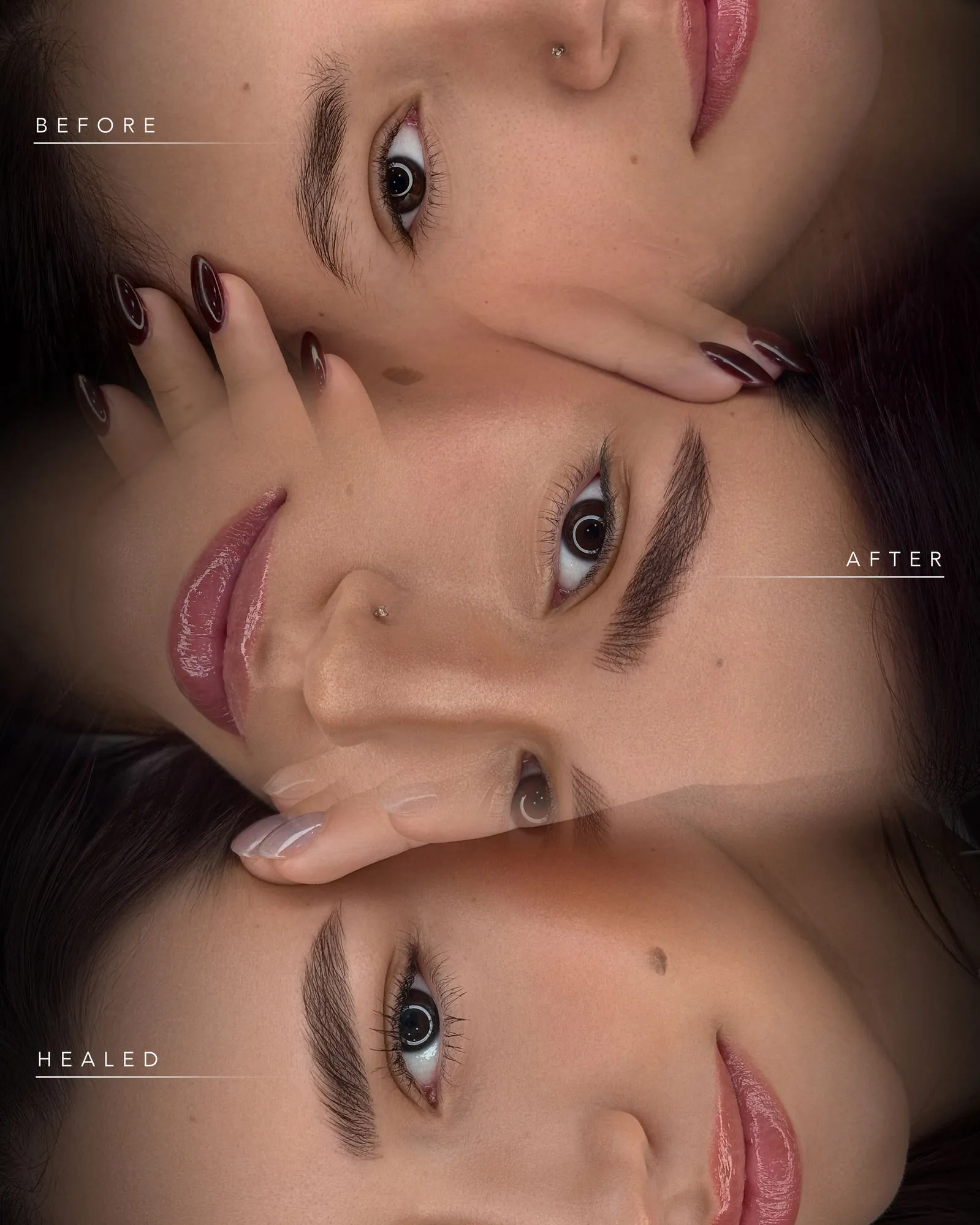 Hyperrealistic Nano Strokes brows by Mily Ajo at Dermabless, photo 10