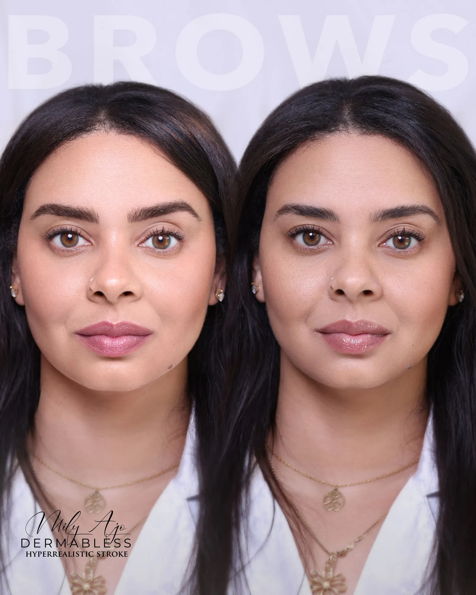 Hyperrealistic Strokes brows by Mily Ajo at Dermabless, photo 4